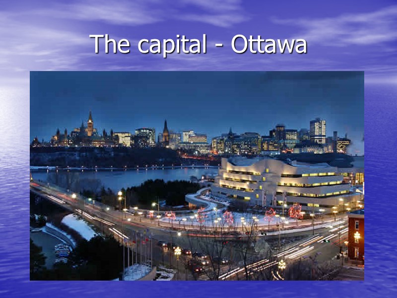 The capital - Ottawa